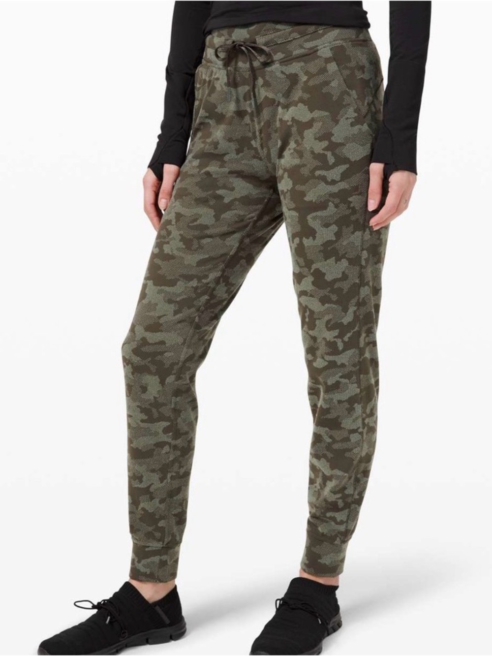 Lululemon Ready to Rulu Jogger 29” ~ 6 ~ Heritage Camo Dark Olive Green Twill